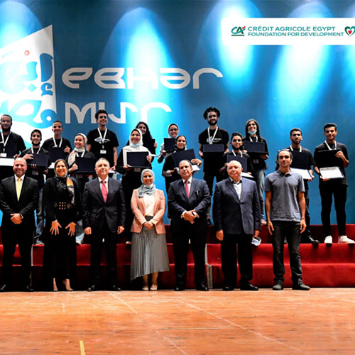 Crédit Agricole Foundation and Education First Foundation celebrate the 3rd and 4th batches of Ebhar Misr Annual Boot camp
